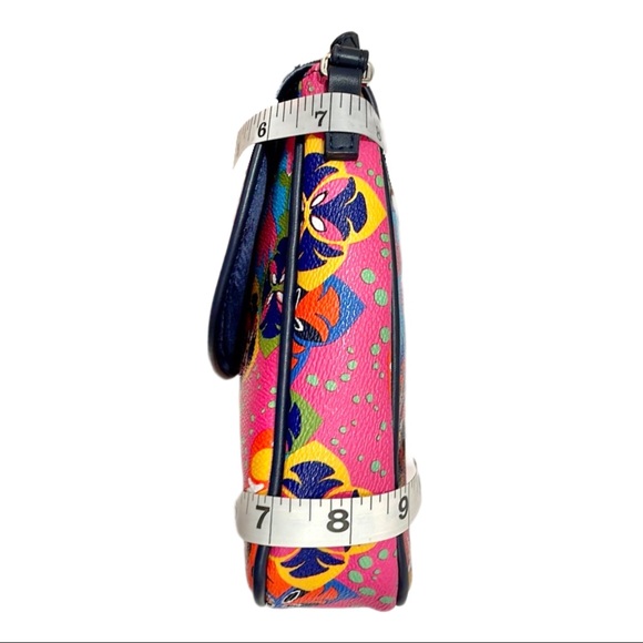 Vera Bradley BB Collection Rio Stripe Floral Flap Crossbody Bag EUC - Picture 11 of 13